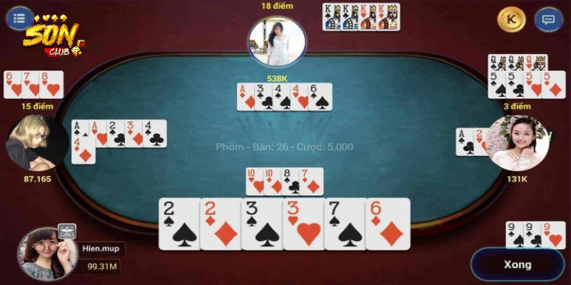 Cách mời bạn chơi bài SonClub tự nhiên